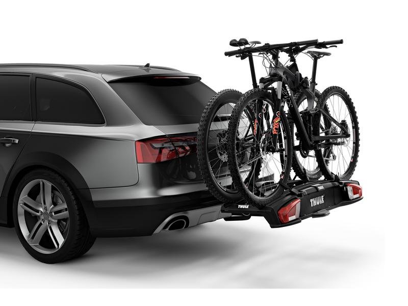 Thule Anhängerkupplungsträger Velospace XT, Bikes 2, 13 Pin Fahrradträger für Fahrräder jeder Art