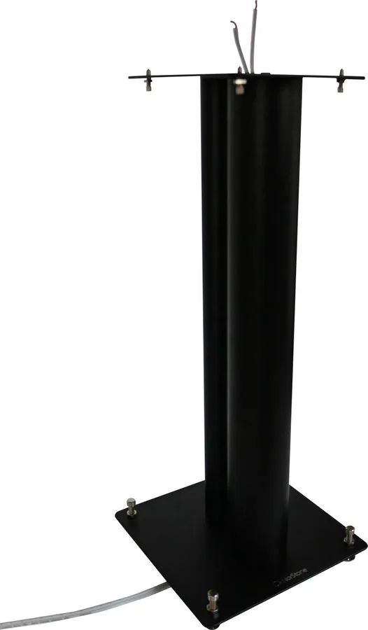 NorStone Stylum 2 Noir satin (la paire) Pieds pour enceintes
