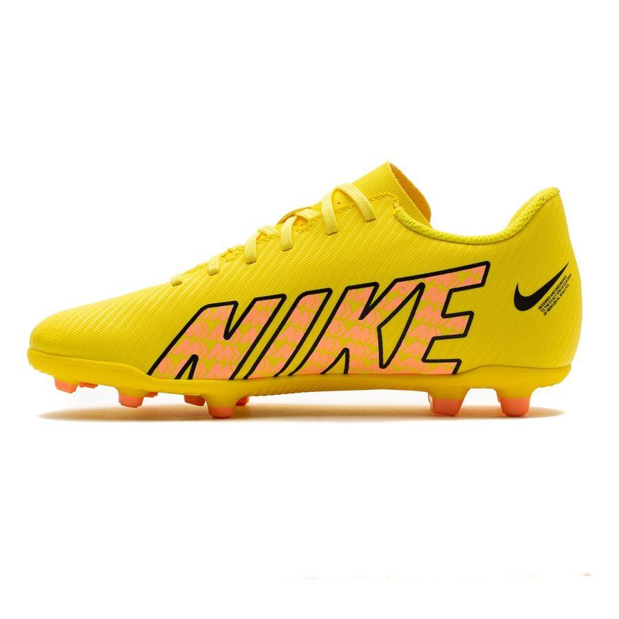 Nike Mercurial Vapor 15 Club MG Lucent - Jaune/Crépuscule Enfant