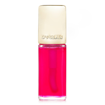 Guerlain KissKiss Bee Glow Oil Colour Reviving Lip Plumping Oil # 458 Rose Pop Glow