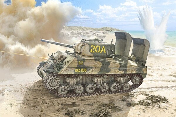 Italeri - M4 Sherman Tank Byggesæt - 1:35 - 6583