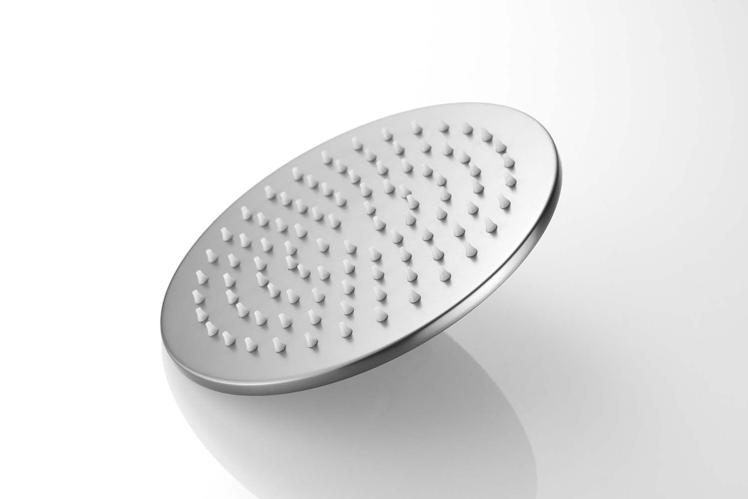 Saniclear Vision ronde douchekop 20cm verouderd ijzer - gunmetal