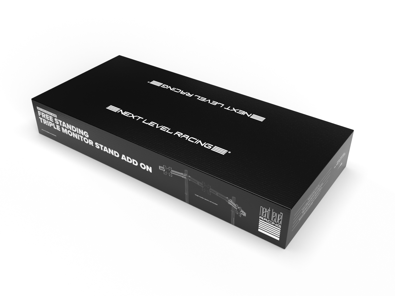 Next Level Racing -Racing Elite Free Standing Triple Monitor Stand Add-On