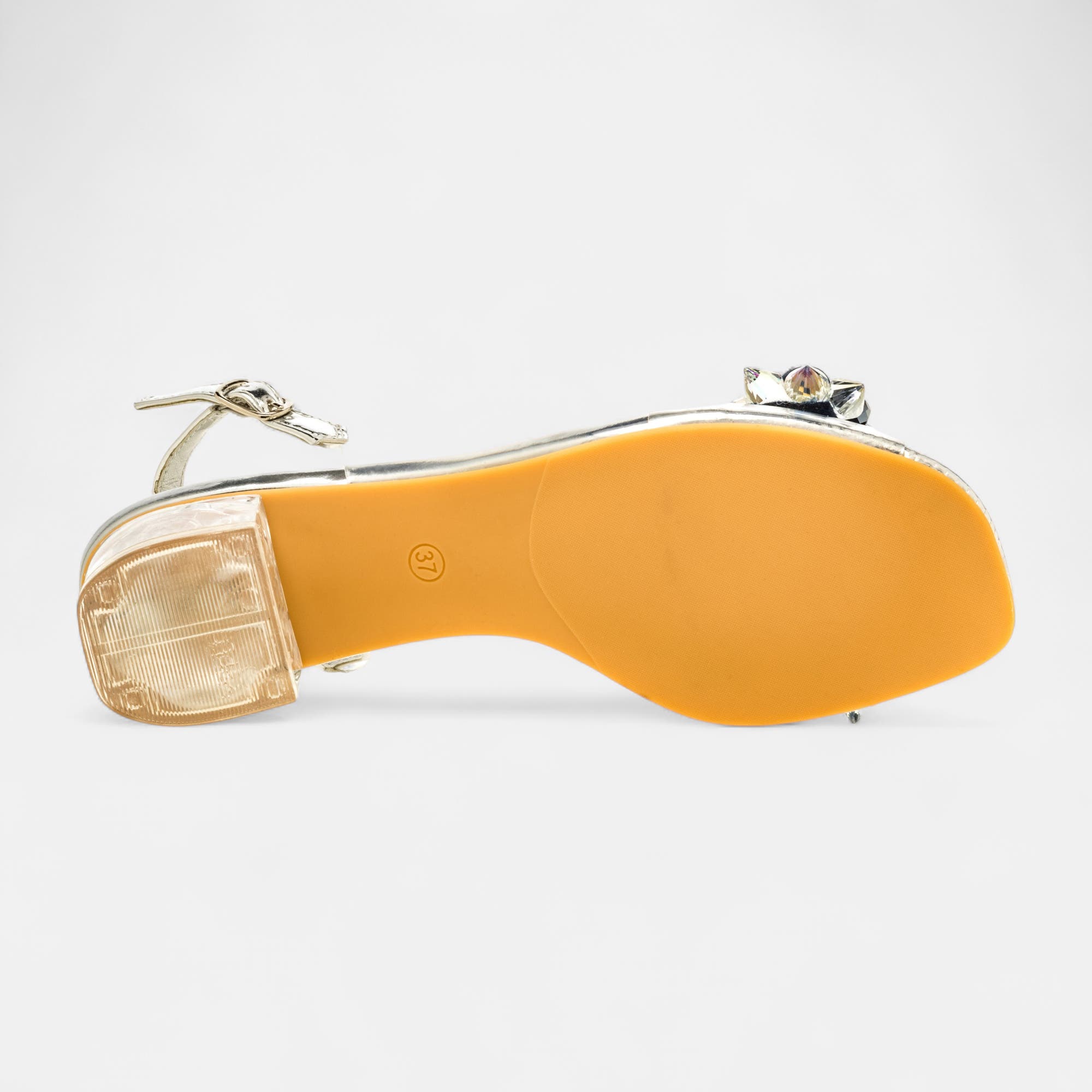Nu-pieds Femme argent