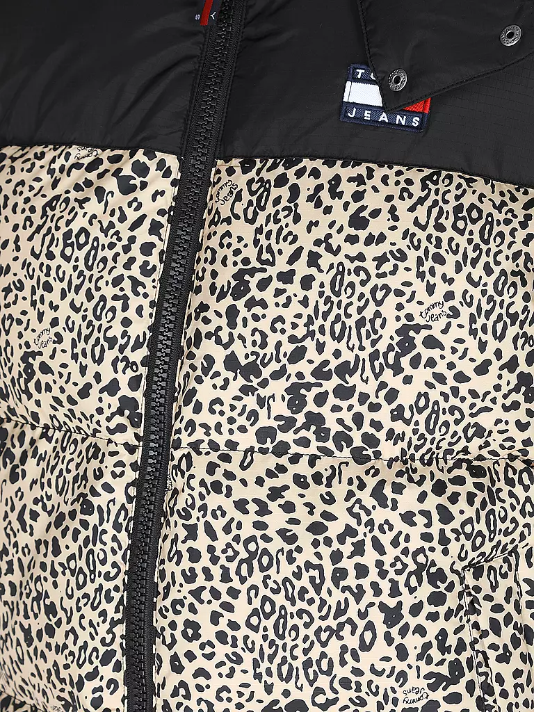 TOMMY JEANS Daunenjacke  schwarz