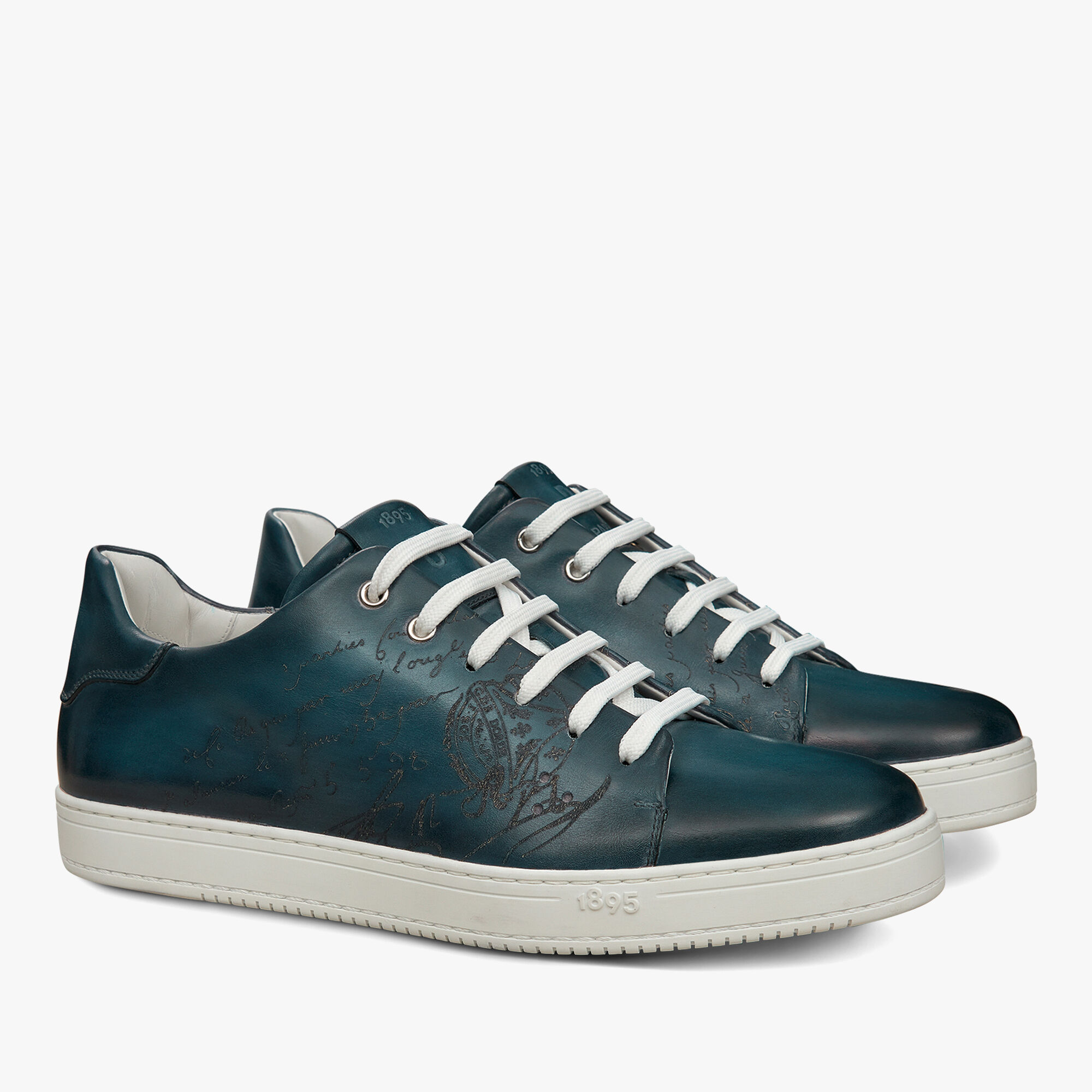 Sneaker Playtime En Cuir Scritto