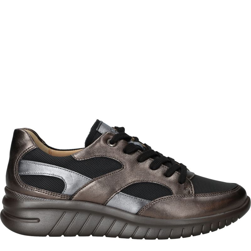 Hartjes Wave Sneakers Bruin Dames