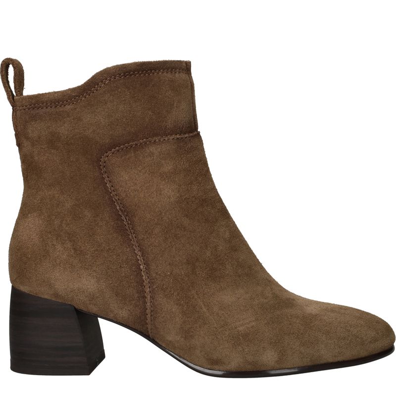 Tamaris Enkellaarsjes Cognac Dames