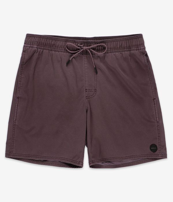 RVCA VA Pigment Elastic Shorts (new plum)