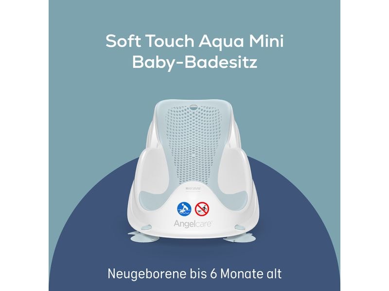 Angelcare Badewanneneinsatz für Babybadewanne Light Aqua Badesitz für Babybadewanne, Aqua