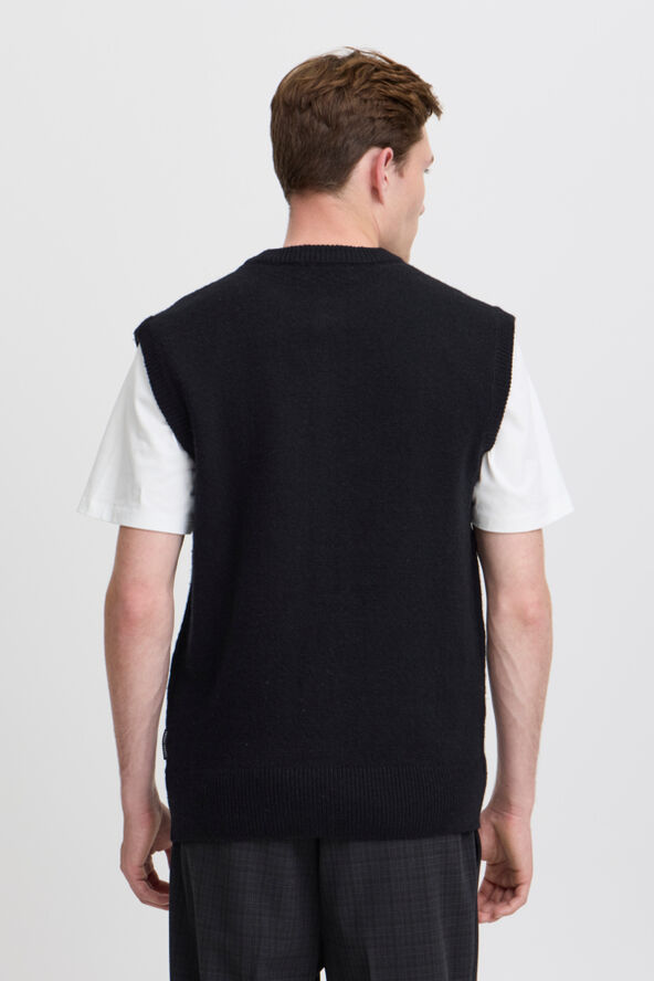 Casual Friday CFKARL cardigan vest Black beauty