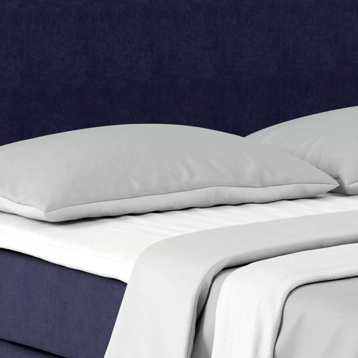 Boxspringbett Nero 160 x 200 Dunkelgrau