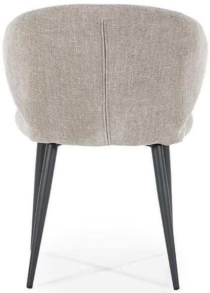 Eetkamerstoel - taupe Savoir | 95932 Fleur B60 x D57 x H79 cm
