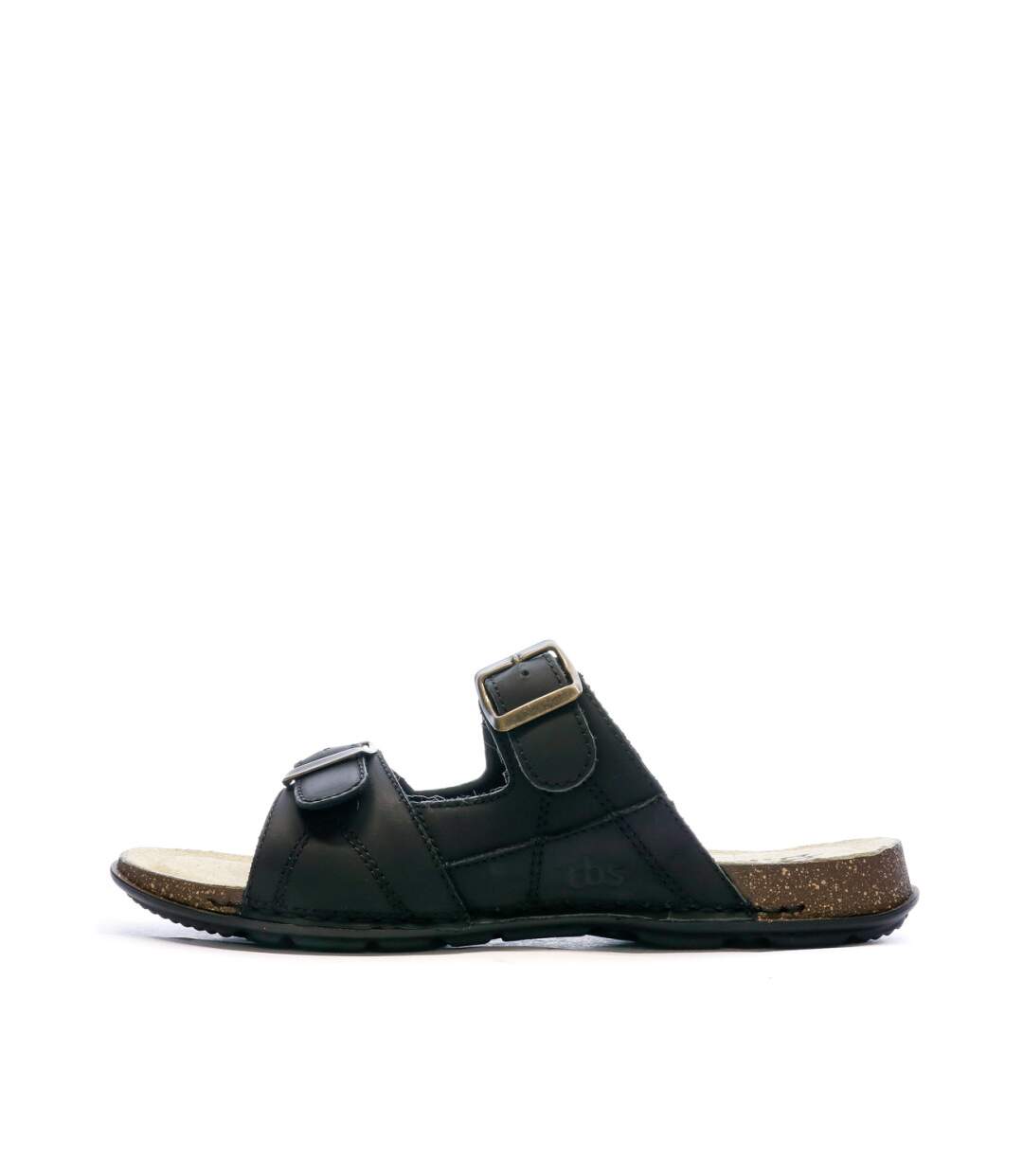 Sandales Noir Homme TBS Emilano