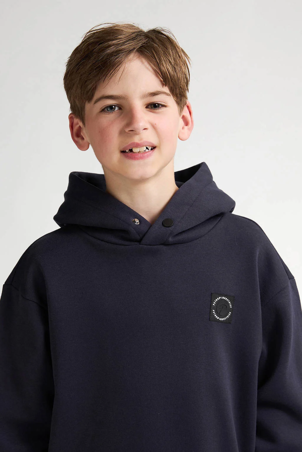 Petrol Industries hoodie donkerblauw