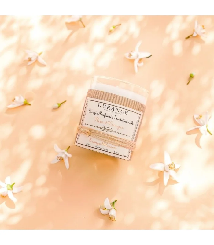 Bougie Parfumée Fleur d'Oranger 180 gr