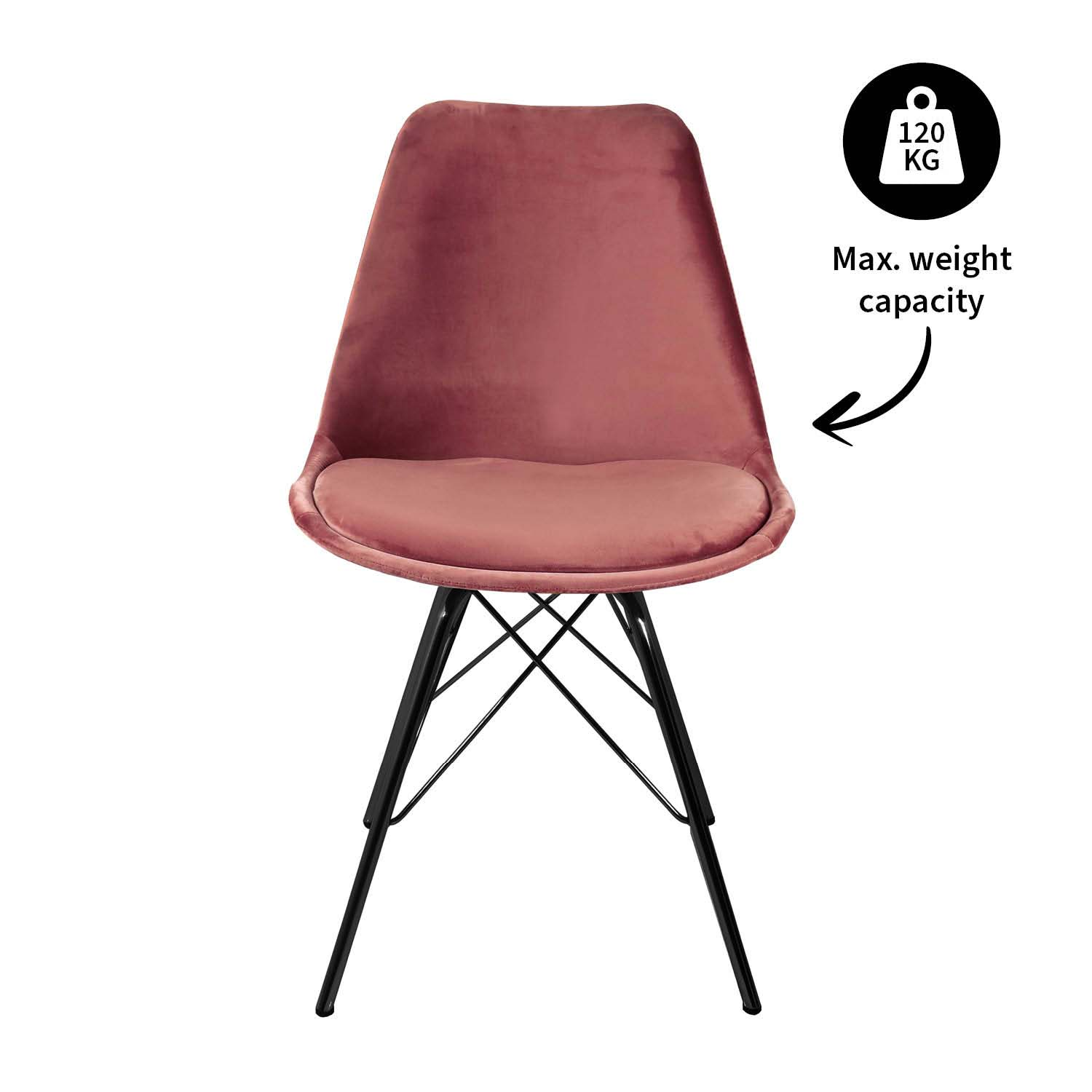 Kick Kuipstoel - Velvet roze BL