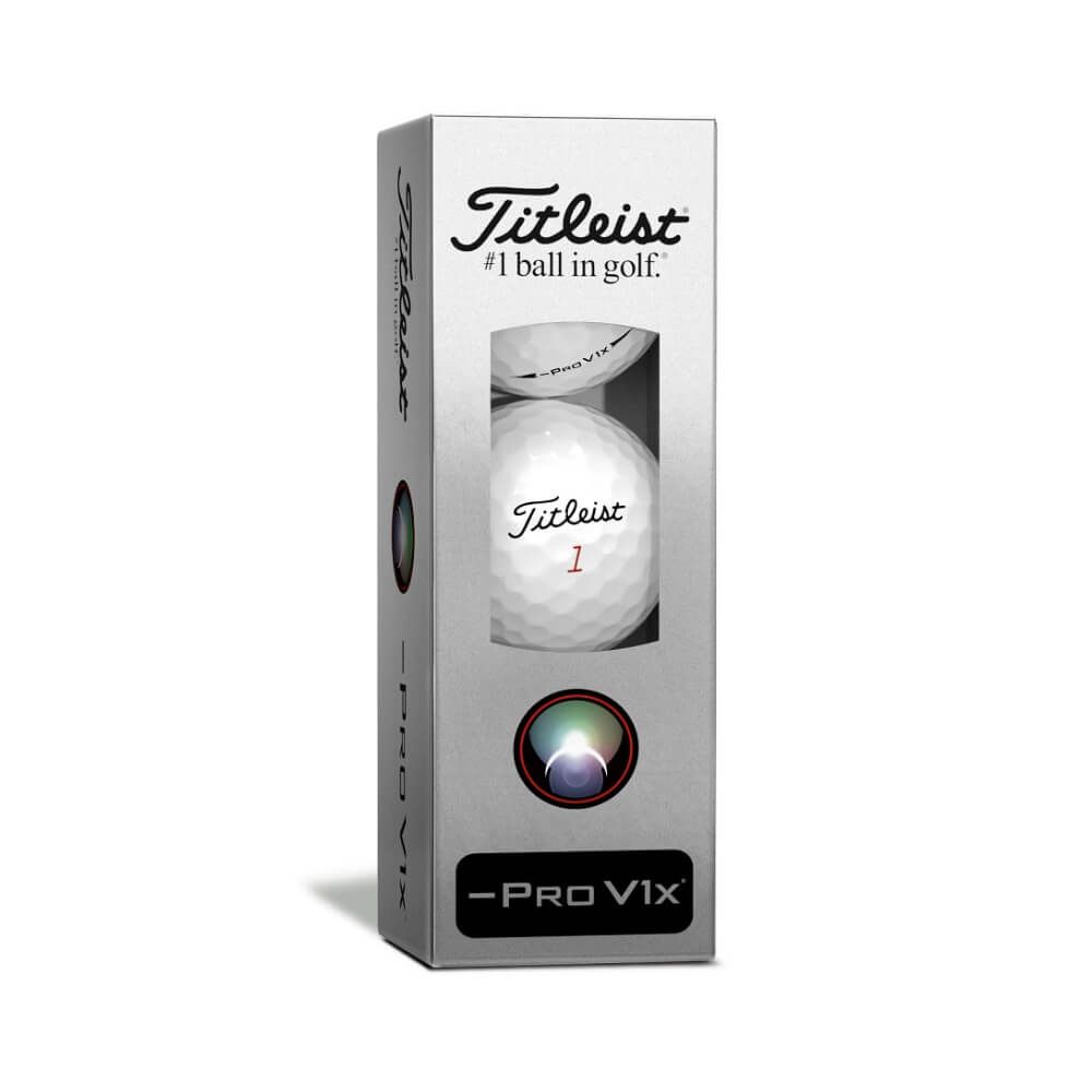 Pro V1x Left Dash Golfball Hvit