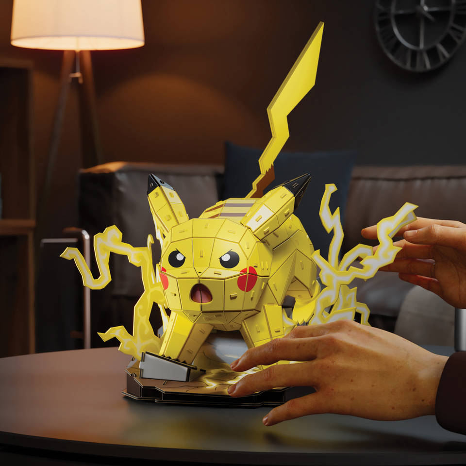 Pokemon Pikachu 4D bouwpuzzel modelbouwset