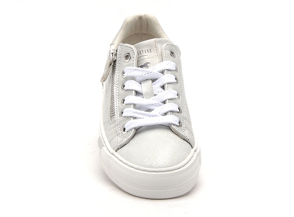 Mustang basses femme 1353308 argent