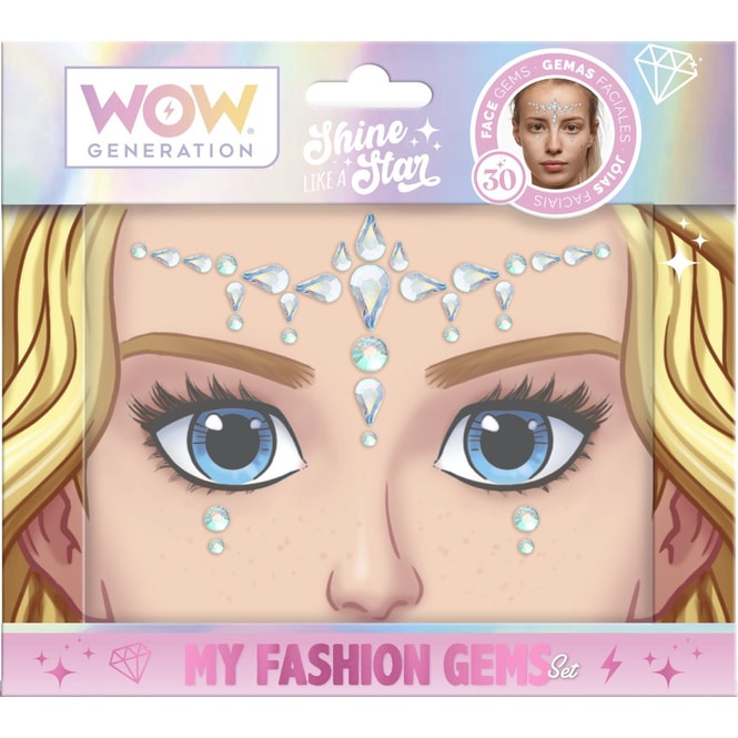 WOW Generation - Gesichtsschmuck - 1 Set