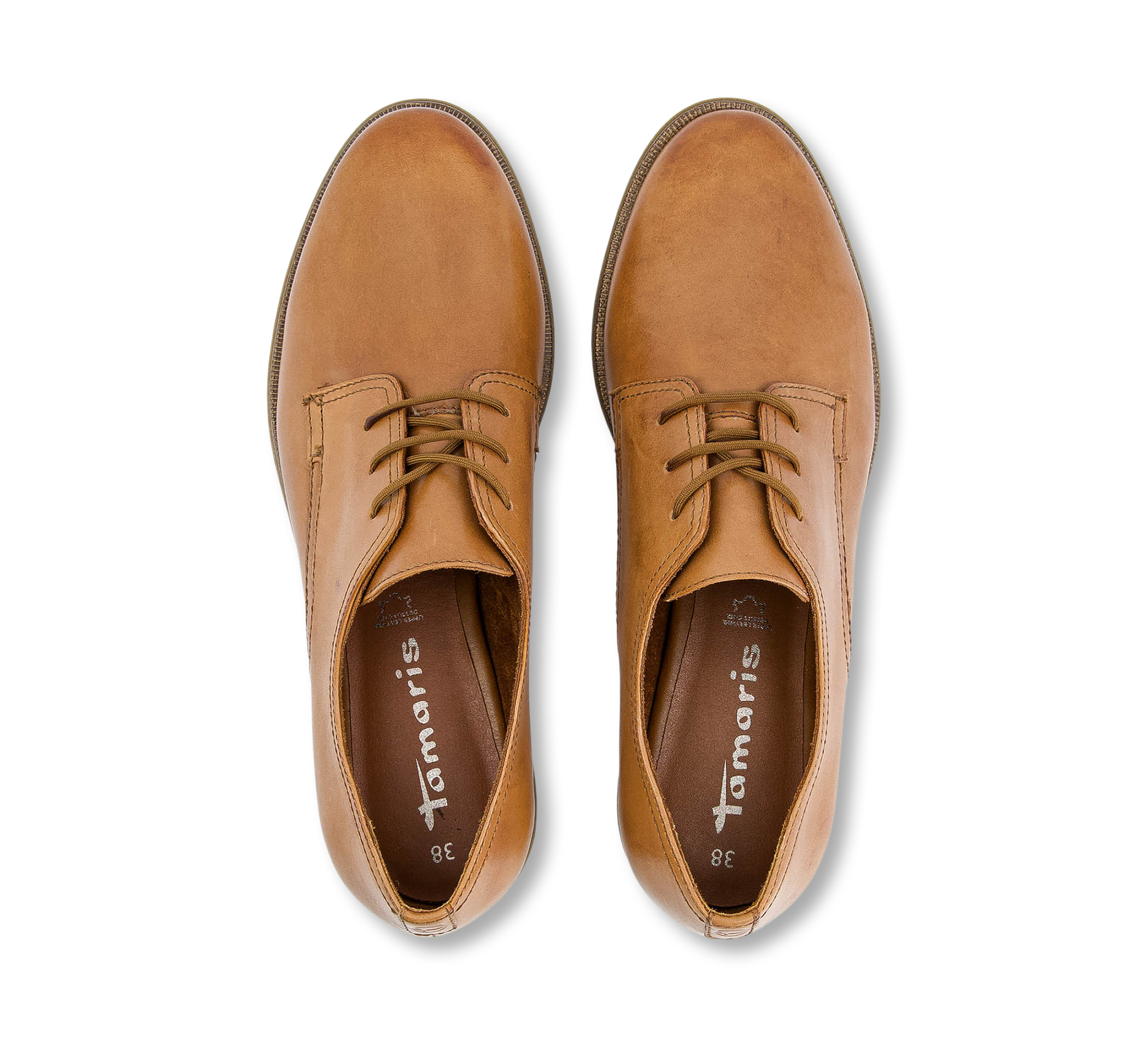 Tamaris Schnürschuhe braun