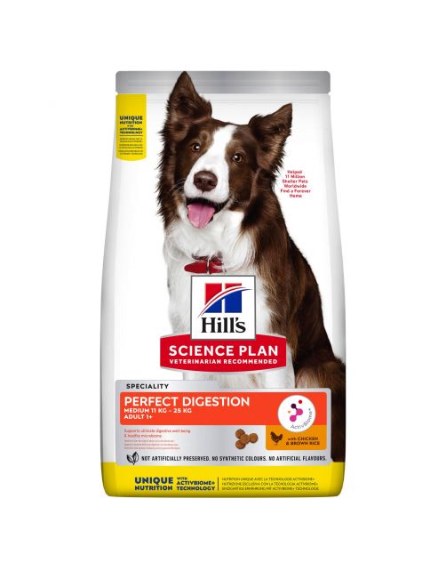 Hill's Canine Adult Perfect Digestion Medium Breed - Hondenvoer