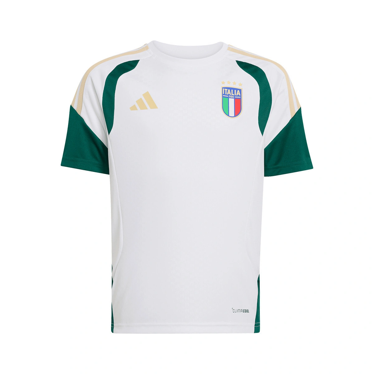 T-Shirt adidas Itália Training Mundial 2026 Criança