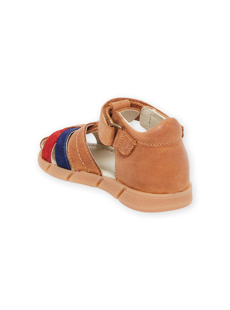 Sandales camel bébé garçon