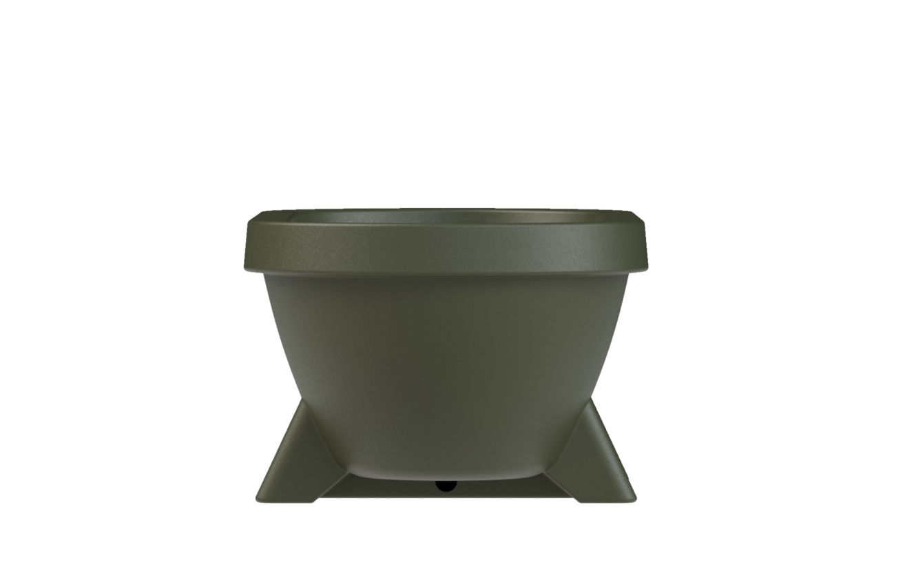 Chill-Dept. Lagoon Outdoor badkuip - Dark Olive Green