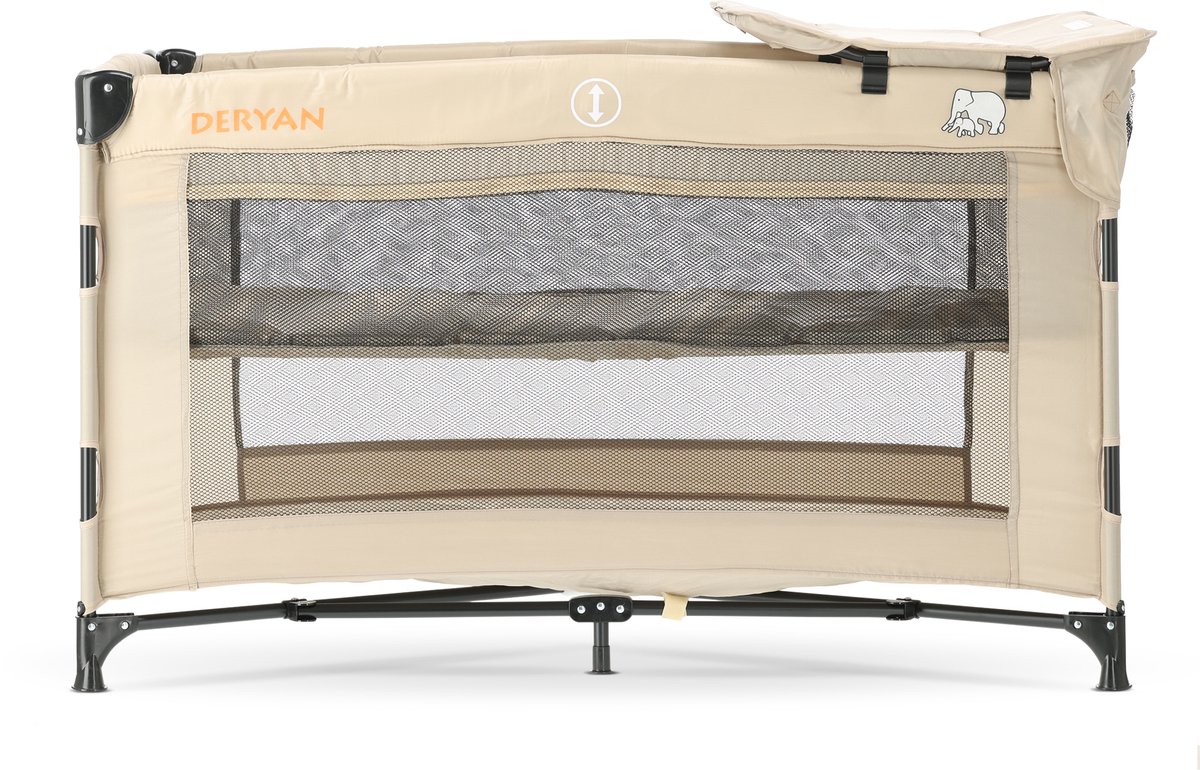 Deryan 120 x 60 cm campingbedje - Cream