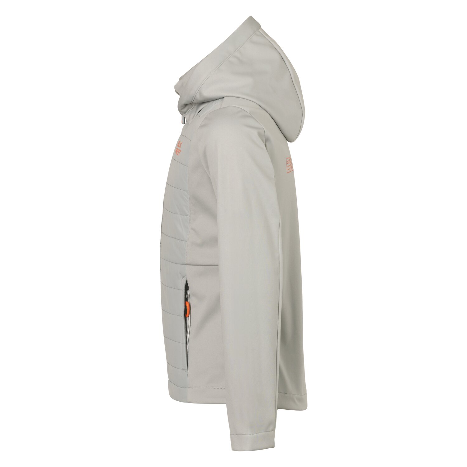 black forest kids Softshelljacke - steel grey