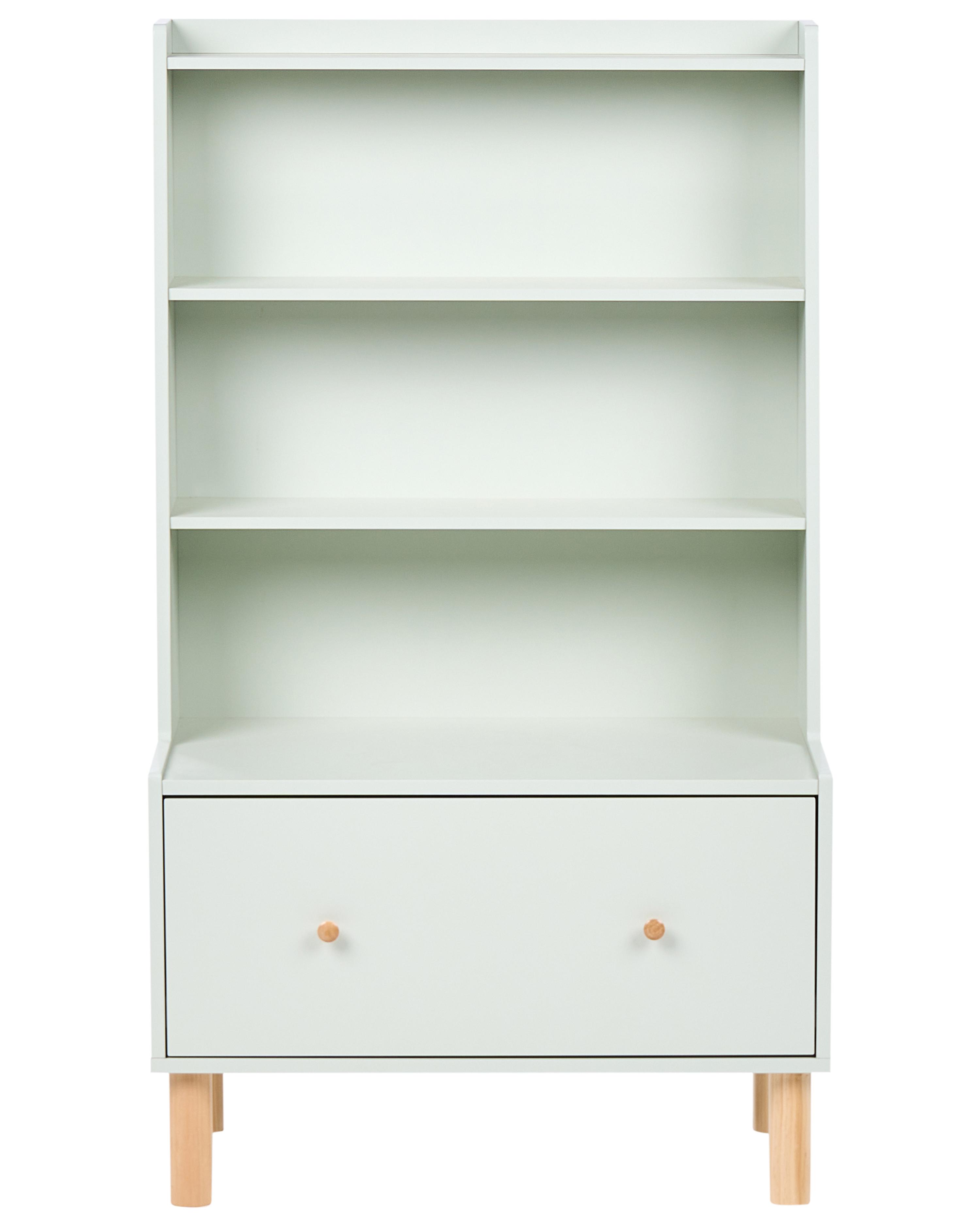 Boekenkast met 3 planken QUILPIE 120 cm Lichtgroen