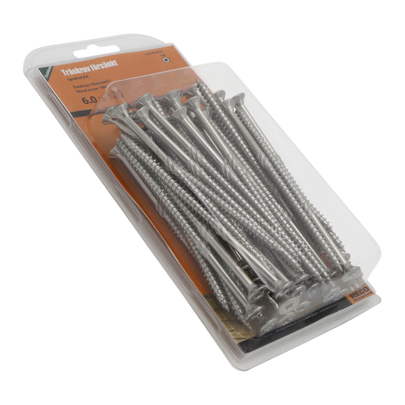 Treskruer 50-pk 6x120 mm