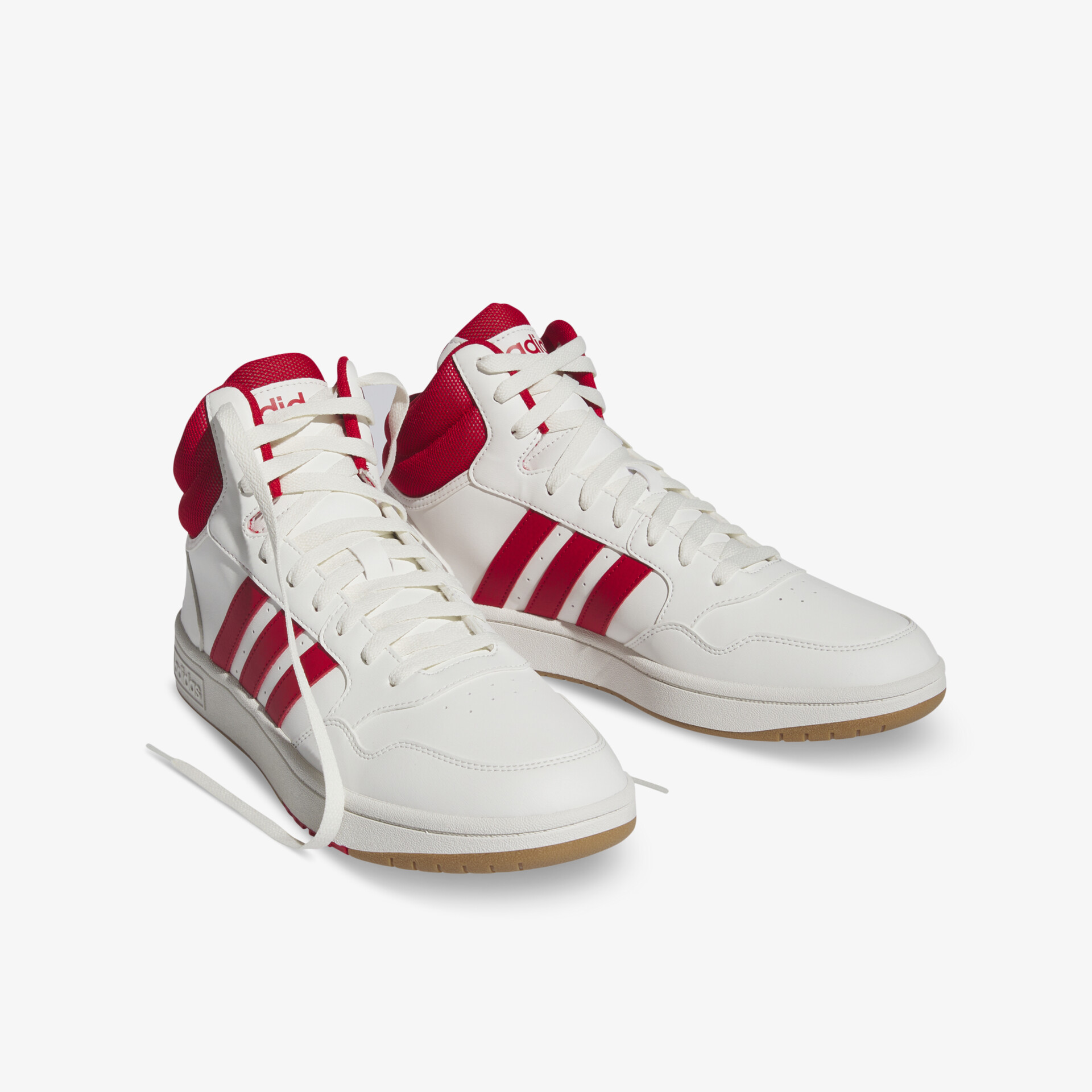 adidas Hoops 3.0 Mid Sneaker High weiß