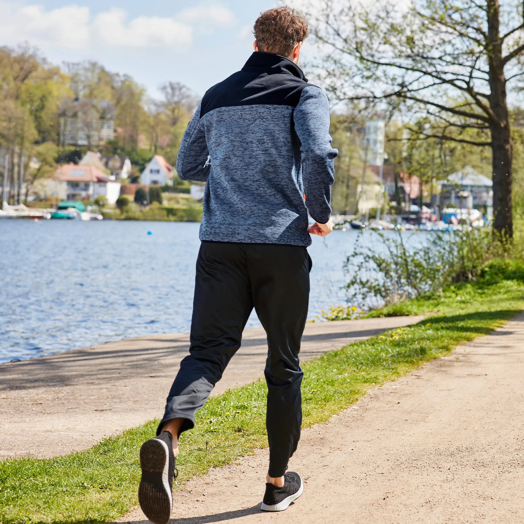 Herren-Trainingshose aus Mikrofaser