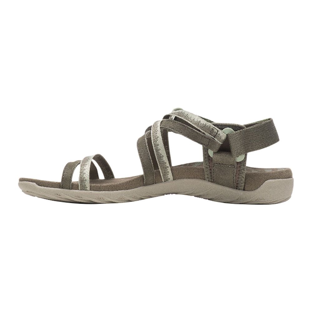 Merrell TERRAN 3 CUSH LATTICE - Sandales randonné Femme olive
