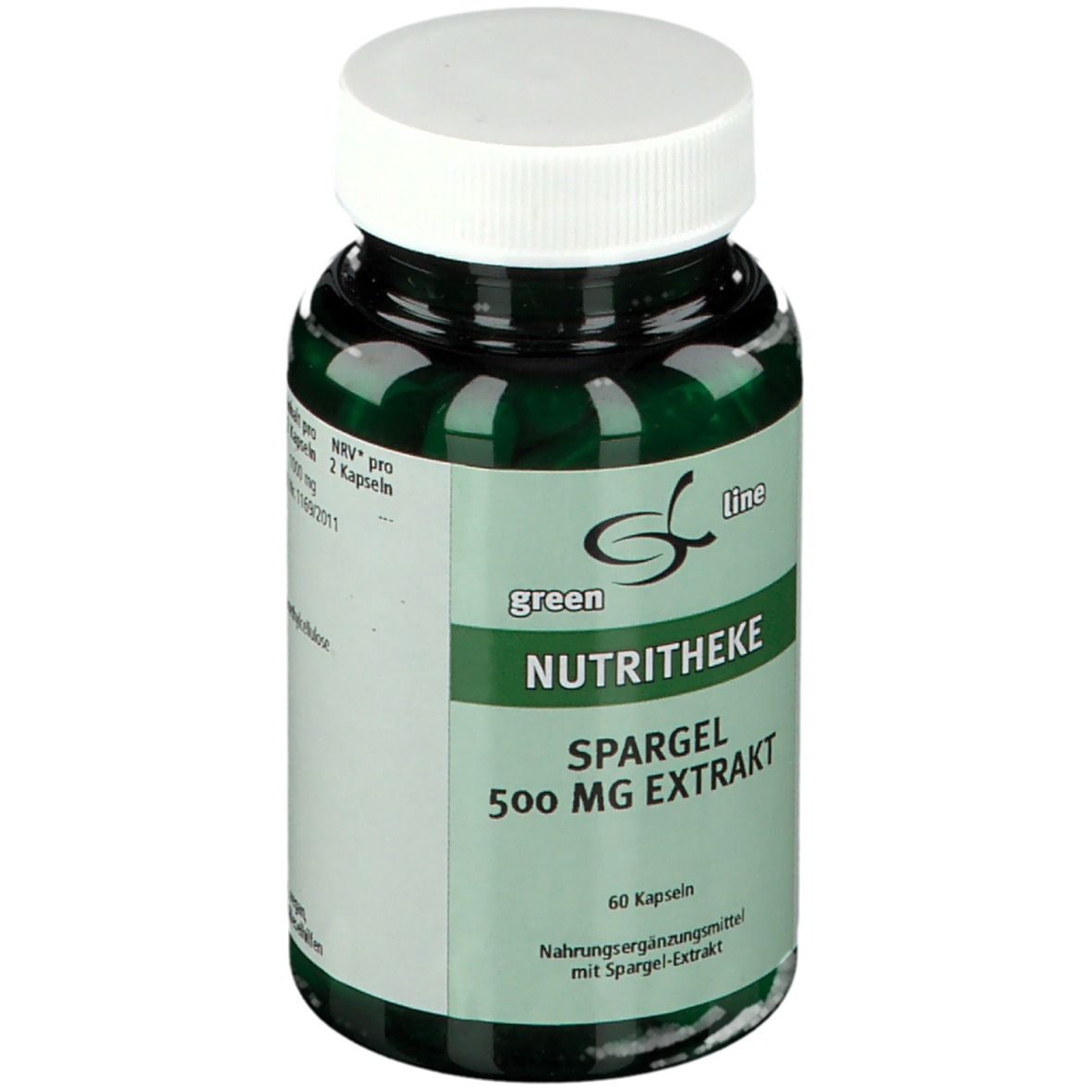green line NUTRITHEKE SPARGEL 500 mg Extrakt