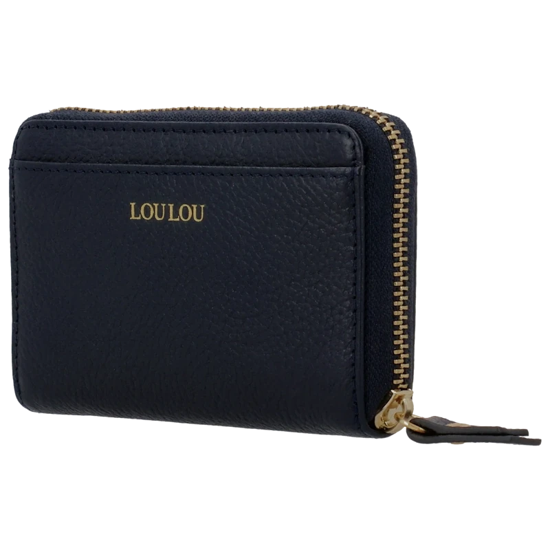 LouLou Essentiels Portemonnee RFID Petit Emilie Dark Blue