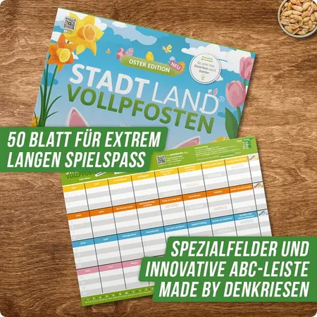 Denkriesen Stadt Land Vollpfosten - Oster Edition 