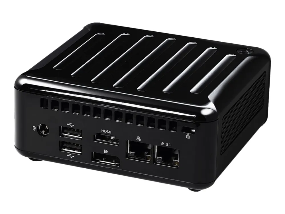 ASRock Industrial 4X4 BOX-4500U - Barebone - Embedded Box PC - 1 x Ryzen 5 4500U / op til 4 GHz - RAM 0 GB - Radeon Graphics - Gigabit Ethernet, 2.5 Gigabit Ethernet, Bluetooth 5.2 - 802.11a/b/g/n/ac/ax, Bluetooth 5.2