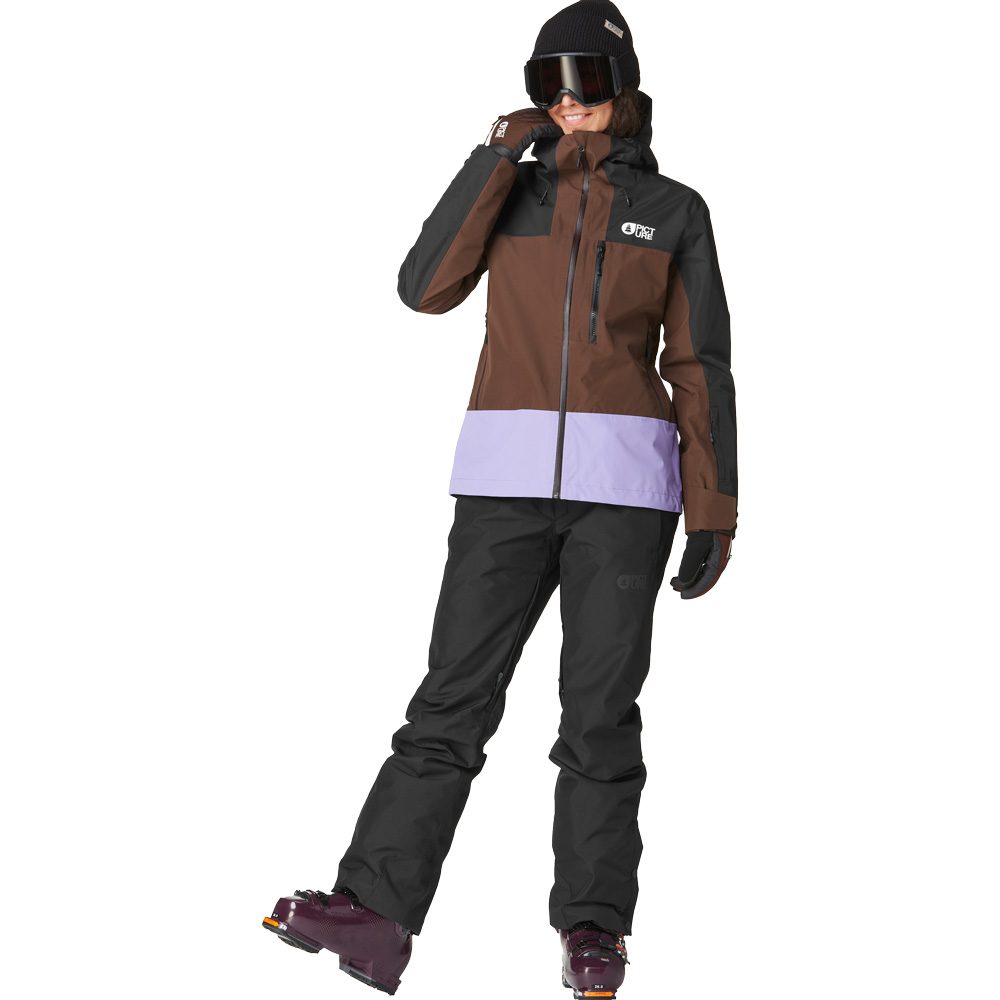 Picture Sylva 3L Hardshelljacke Damen black chicory
