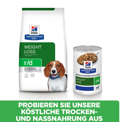 Hill's Vet Hundefutter Prescription Diet r/d 10kg