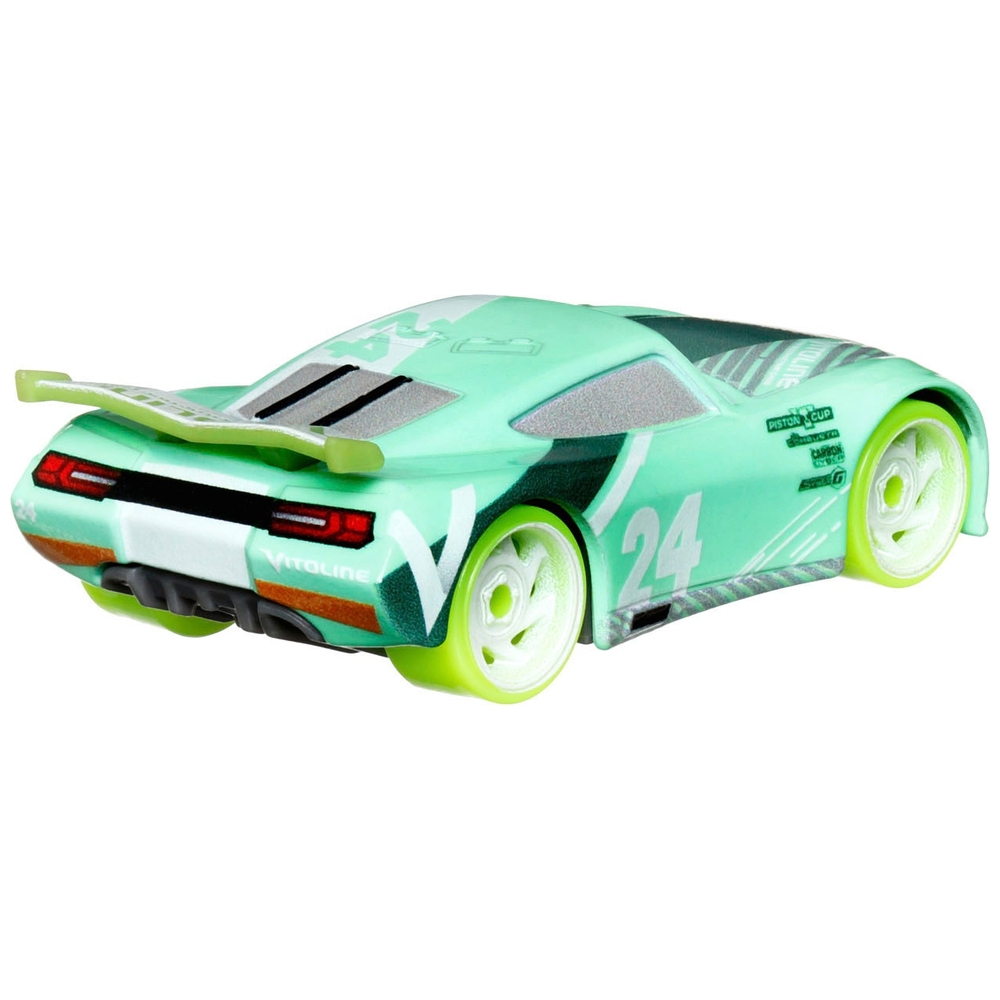 Pixar Cars Glow Racers 1:55 Chase Racelott Die-Cast Fahrzeug