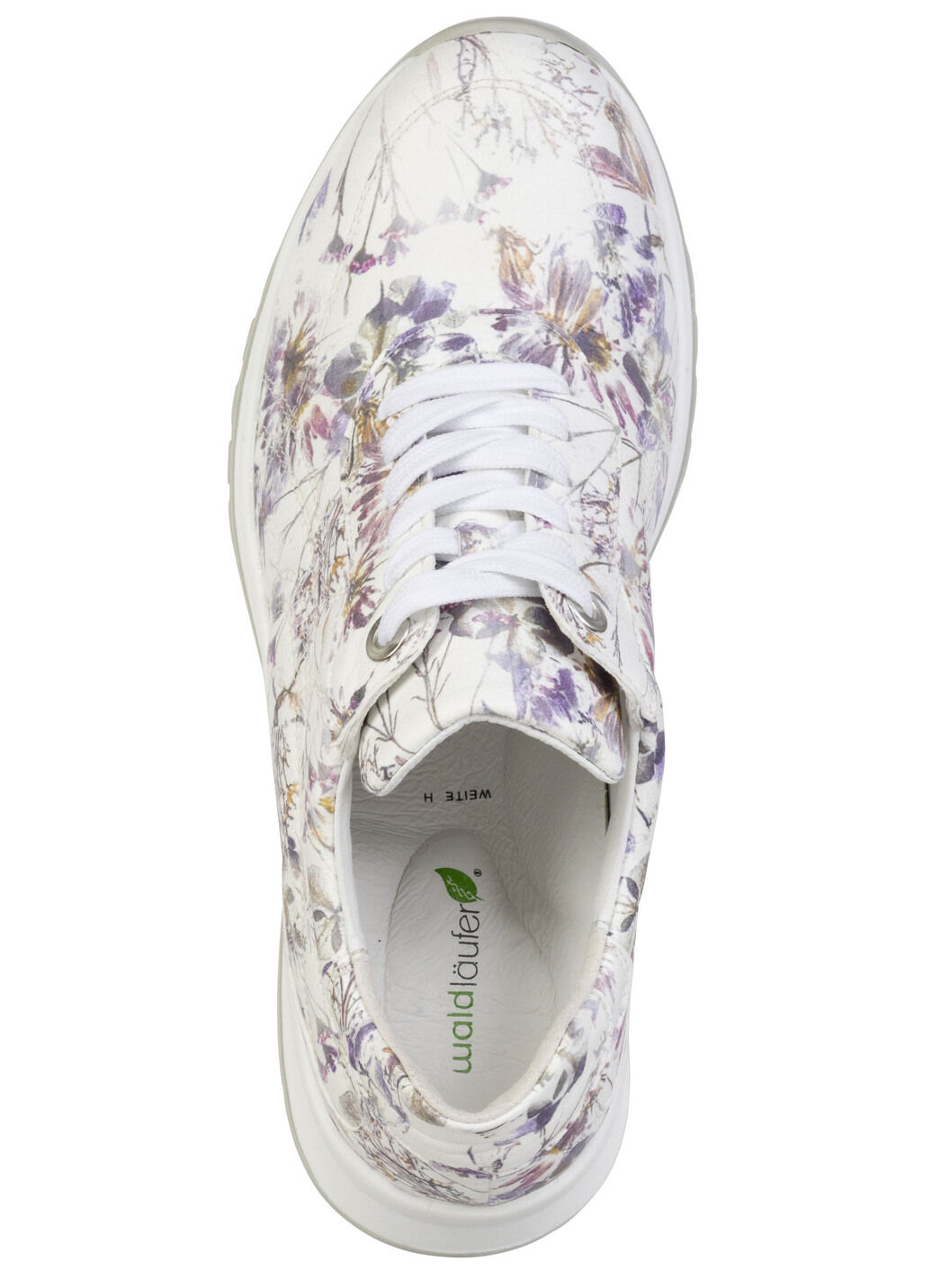 Waldläufer, bequeme Damen-Schnürschuhe, Weite H, mit herausnehmbarem Fussbett