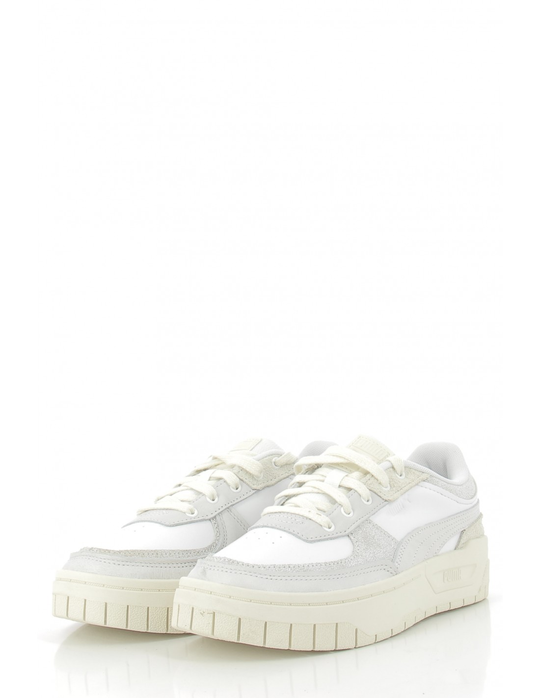 puma Sneakers compensées femme cali dream thrifted gris/blanc