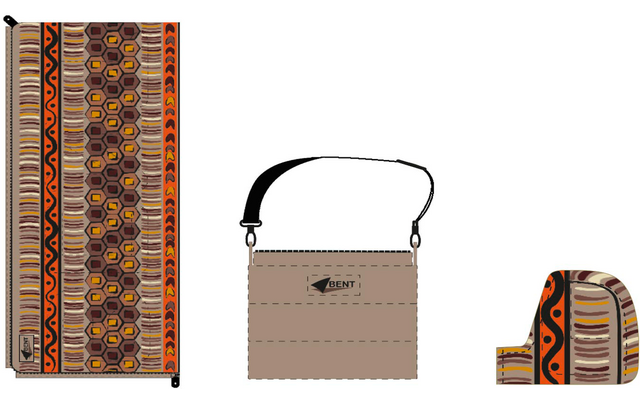 Bent Deckenschlafsack Bentcho wendbar inklusive Tasche