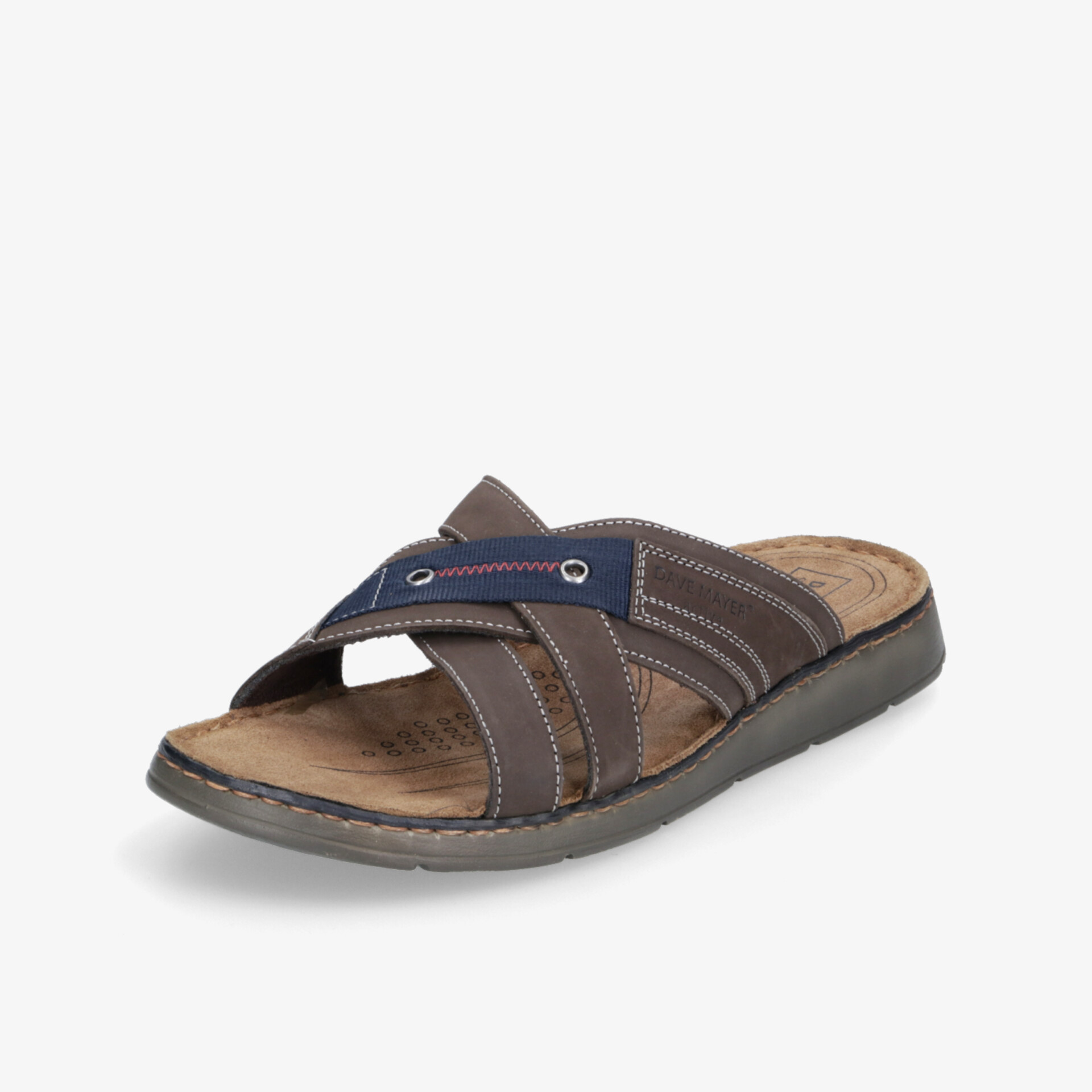 DAVE MAYER active Herren Pantoletten braun