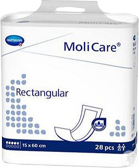 Hartmann MoliCare Rectangular 5D 15x60cm Pièces 28