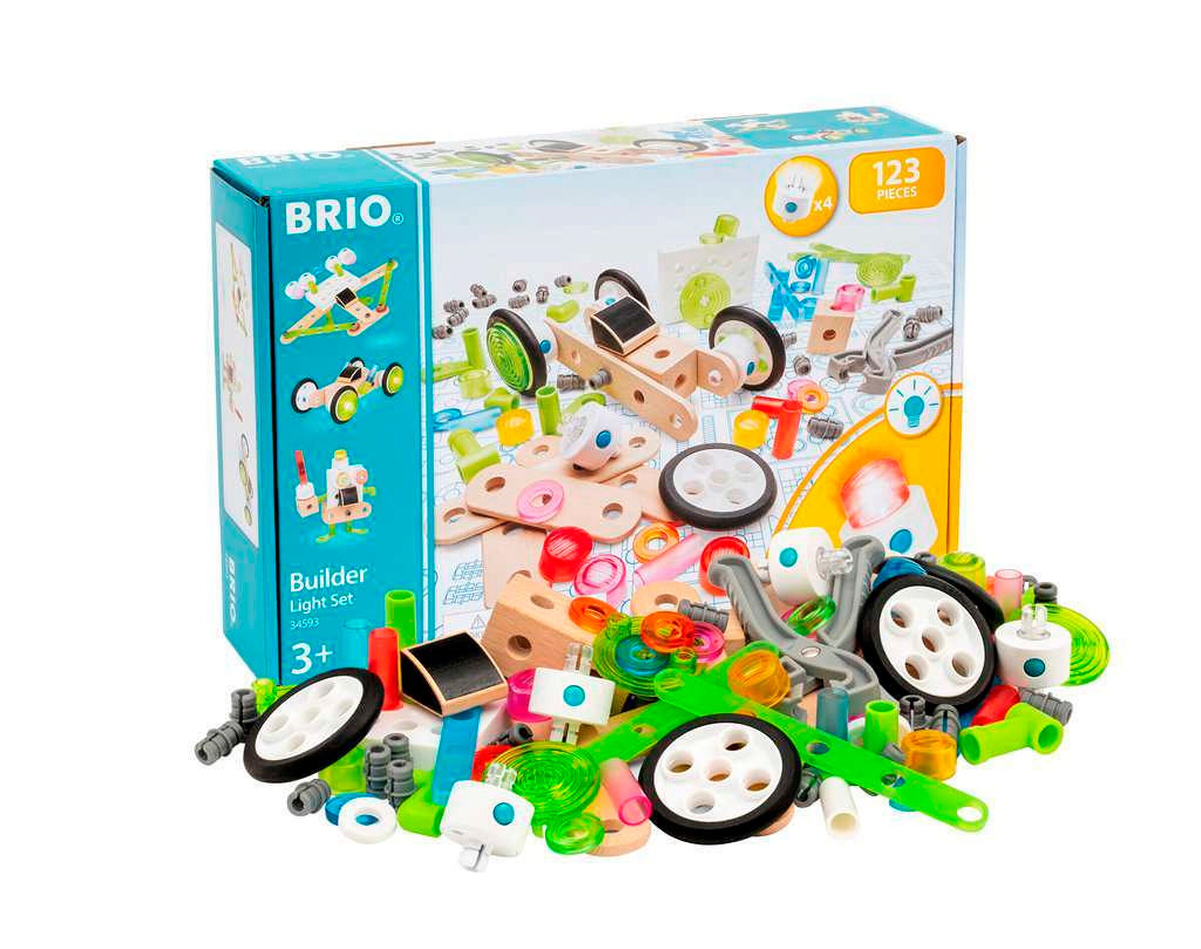 BRIO Licht-Konstruktionsset, 120 Teile